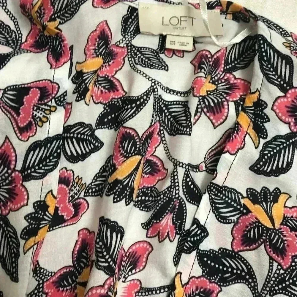 Loft Outlet Women’s (OS) Kimono, bohemian Pink Orange